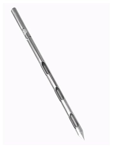 Bodenprobensonde, Bodensonde aus Edelstahl, Stahlkorn for Weizen, Reis, Mais, Metallpulver, Packung mit 5 Größen(70cm/2.29ft) von MUZIT