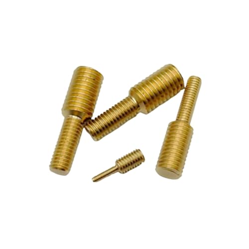 Konvertierungsschraube, 3 Stück M3 Messing-Konvertierungsschrauben mit Kopf, Reduzierschrauben, Verbindungsschraube, Doppelkopfschraube(M3x6mm-M4x6mm) von MUZIT