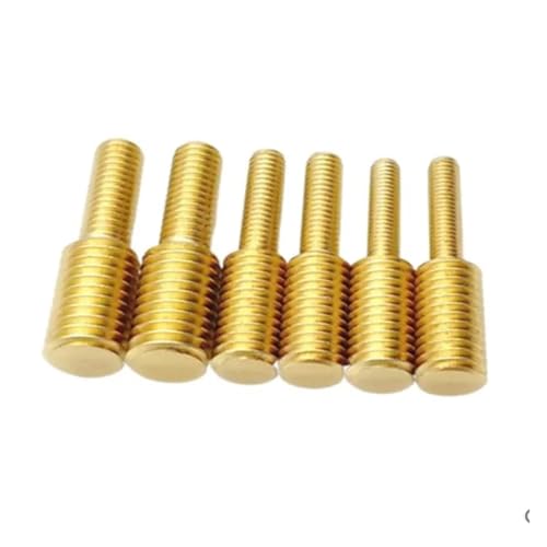 Konvertierungsschraube, 5 Stück M3/M4M5/M6/M8/M10/M12 Konverter aus reinem Messing, Reduzierbolzenadapter, Doppelkopfschraube(M3x8 to M5x8) von MUZIT