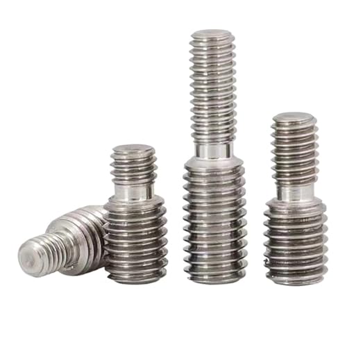 Konvertierungsschraube, Gewindedurchmesser ändern M3~M20 Außengewinde Doppelkopf-Konvertierungsschraube Größe Reduzierkopfschraube Bolzen 304 Edelstahl(M16x25to M20x25) von MUZIT