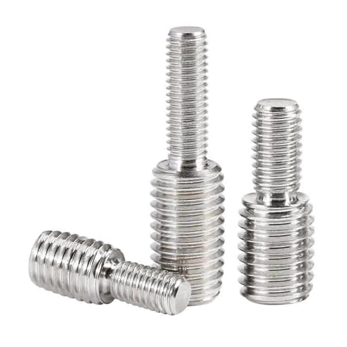 Konvertierungsschraube, M3-M16-Konvertierungsschraube, metrisches Gewinde aus Edelstahl 304, doppelseitiger Konverter-Reduzierbolzen for Kameraadapter(M6x6-M8x10) von MUZIT