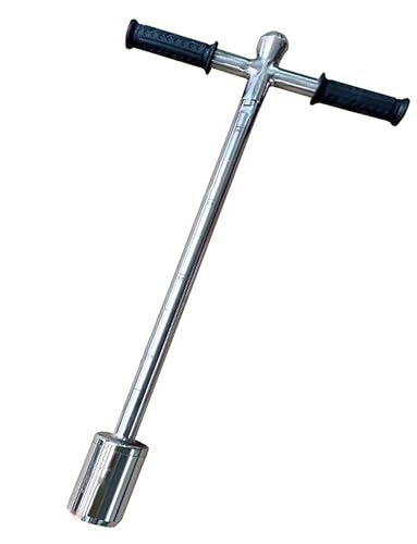 MUZIT Bodenprobensonde, Bodensonde aus Edelstahl, Kernprobenbereich mit T-Griff aus Stahl, mehrere Größen for Garten, Rasen, Bauernhof, Golfplatz von MUZIT