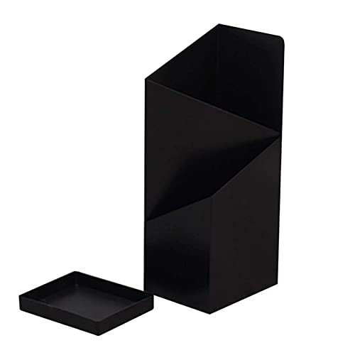 MUZIT Schirmständer, Metall-Schirmständer, Lagerregal mit Abnehmbarer Tropfschale, Mehrfarbig(Black) von MUZIT