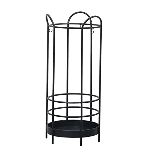 MUZIT Schirmständer, Metallgitter for Eingangsbereiche Spazierstöcke Mehrfarbig(B Black) von MUZIT