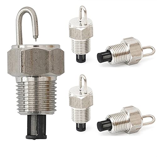 MUZIT Sprühdüsenköpfe, 60 Stück Stiftstrahldüsen aus Edelstahl, Ersatzköpfe mit Filter for Hochdruck-Zerstäubersprüher, Terrassenrasen(0.6mm) von MUZIT