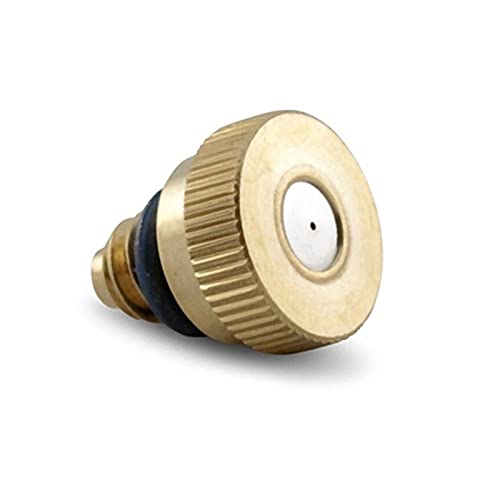 MUZIT Sprühdüsenköpfe, Sprühdüsen, Einstellbare Sprühdüse, 20 Stück/Beutel Nebeldüse, Niederdruck-Kühldüse,(0.5mm) von MUZIT