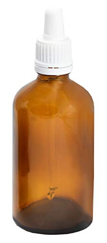 MV-Versand 10 x 100ml Pipettenflaschen | Apothekerflaschen aus UV-Schutz Glas | Medizinflaschen | Braunglas mit Glaspipette von MV-Versand