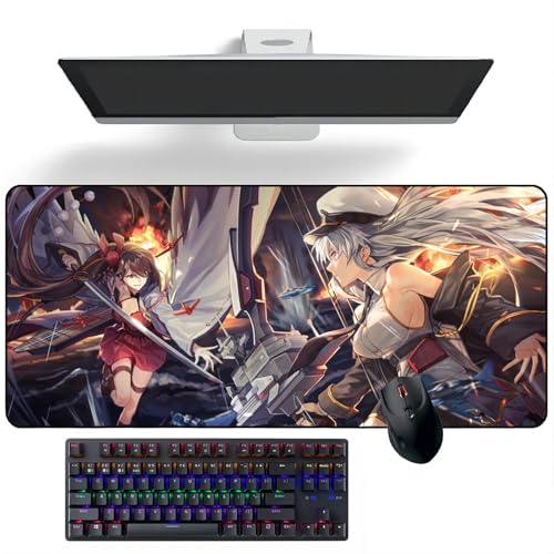 Anime-Mauspad, Azur Lane Enterprise, Anime-Schreibtischunterlage, Tastaturmatte, große Mauspads, Gummi-Mauspads Anime-Mauspad, Azur Lane Enterprise, Anime-Schreibtischunterlage, Tastaturmatte, große Mauspads, Gummi-Mauspads von MVCRINVT