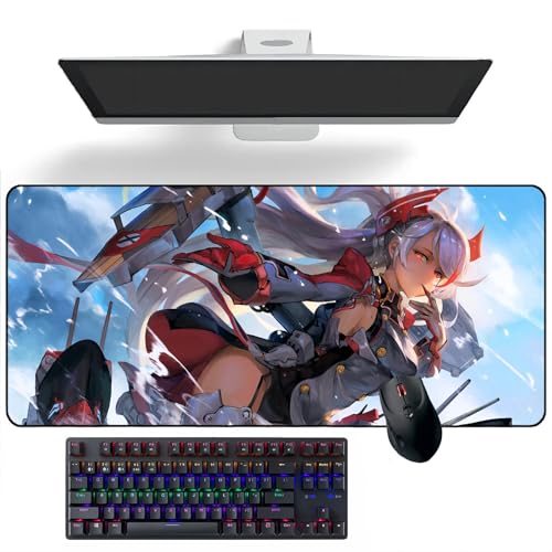 Anime-Mauspad, Azur Lane Prinz Eugen, Anime-Schreibtischunterlage, Tastaturmatte, große Mauspads, Gummi-Mauspads Anime-Mauspad, Azur Lane Prinz Eugen, Anime-Schreibtischunterlage, Tastaturmatte, große Mauspads, Gummi-Mauspads von MVCRINVT