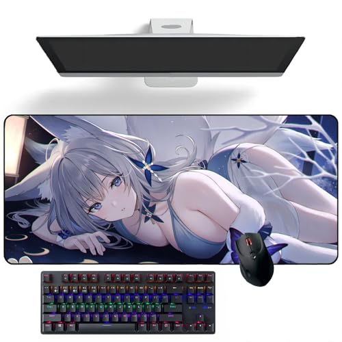 Anime-Mauspad, Azur Lane Shinano, Anime-Schreibtischunterlage, Tastaturmatte, große Mauspads, Gummi-Mauspads Anime-Mauspad, Azur Lane Shinano, Anime-Schreibtischunterlage, Tastaturmatte, große Mauspads, Gummi-Mauspads von MVCRINVT