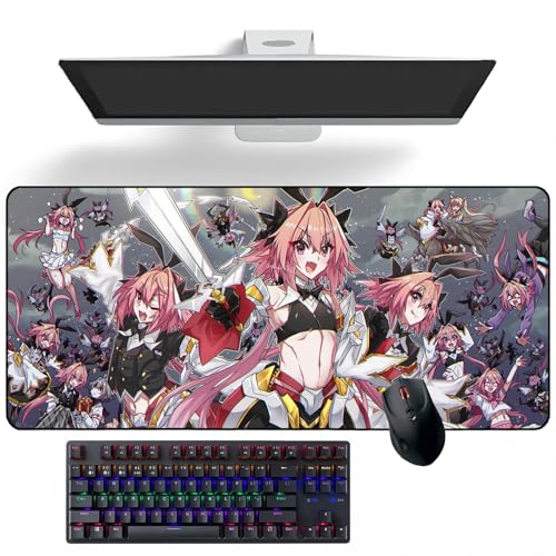 Anime Mauspad Fate/Grand Order Astolfo Anime Schreibtischunterlage Tastaturunterlage Große Mauspads Gummi Mauspad Anime Mauspad Fate/Grand Order Astolfo Anime Schreibtischunterlage Tastaturunterlage Große Mauspads Gummi Mauspad von MVCRINVT