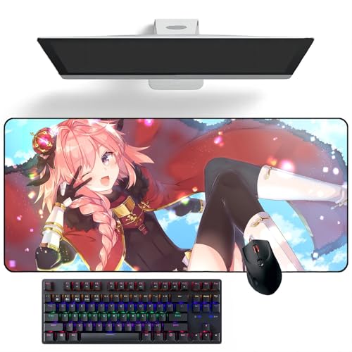 Anime Mauspad Fate/Grand Order Astolfo Anime Schreibtischunterlage Tastaturunterlage Große Mauspads Gummi Mauspad Anime Mauspad Fate/Grand Order Astolfo Anime Schreibtischunterlage Tastaturunterlage Große Mauspads Gummi Mauspad von MVCRINVT