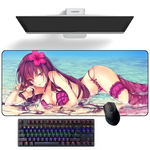 Anime Mauspad Fate/Grand Order Scathach Anime Schreibtischunterlage Tastaturmatte Große Mauspads Gummi Mauspad Anime Mauspad Fate/Grand Order Scathach Anime Schreibtischunterlage Tastaturmatte Große Mauspads Gummi Mauspad von MVCRINVT