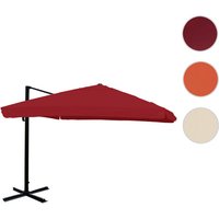 MVG Ampelschirm »MVG-A96«, 360 x 300 cm, Flap, 360° drehbar - rot von MVG