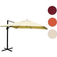 MVG Ampelschirm »MVG-A96«, 3x4m (Ø5m) Alu/Stahl 26kg - braun von MVG