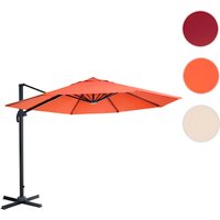 MVG Ampelschirm »MVG-A96«, rund Ø 3m Alu/Stahl 23kg - orange von MVG