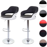 MVG Barhocker »MVG-F16«, 2er-Set, Um 360° drehbar - schwarz MVG Barhocker »MVG-F16«, 2er-Set, Um 360° drehbar - schwarz von MVG