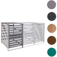 MVG Erweiterung für Mülltonnenverkleidung »MVG-H62«, XL 1er/2er, BxHxT: 67 x 114 x 97 cm, Holz - grau MVG Erweiterung für Mülltonnenverkleidung »MVG-H62«, XL 1er/2er, BxHxT: 67 x 114 x 97 cm, Holz - grau von MVG