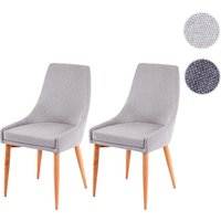 MVG Esszimmerstuhl »MVG-B44«, 2er-Set - grau von MVG