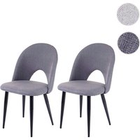 MVG Esszimmerstuhl »MVG-D73«, 2er-Set, Abgerundete Ecken - grau MVG Esszimmerstuhl »MVG-D73«, 2er-Set, Abgerundete Ecken - grau von MVG