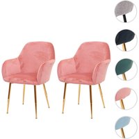 MVG Esszimmerstuhl »MVG-F18«, 2er-Set - rosa von MVG