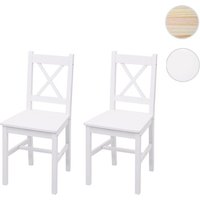 MVG Esszimmerstuhl »MVG-F77«, 2er-Set - weiss von MVG