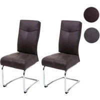 MVG Esszimmerstuhl »MVG-G56«, 2er-Set - grau von MVG