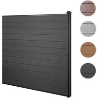 MVG WPC-Sichtschutz »MVG-HA018«, Erweiterungselement, 1,88 m - schwarz MVG WPC-Sichtschutz »MVG-HA018«, Erweiterungselement, 1,88 m - schwarz von MVG