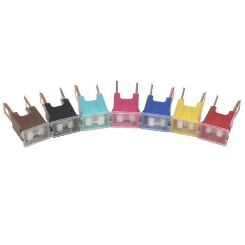 2PCS Automotive Car Truck Van Square Fuse Long Feet Male Fuse 20A 30A 40A 50A 60A 70A 80A 90A 100A 120A(60A) von MVGASXFON