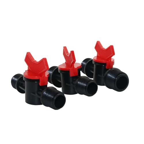 4 Stücke 1/2 "3/4" Außengewinde Ventil Wasserdurchflussregler Schalter Bewässerungssystem Wassertank Aquarium Badezimmer Rohr Armaturen Liefert(1I2 to 3I4) von MVGASXFON
