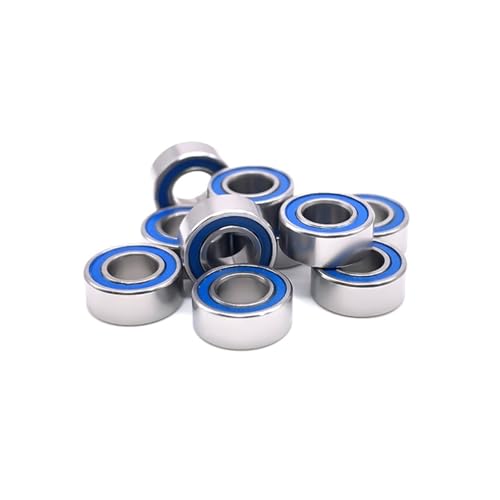 MR105RS 5X10X4 Mm Lager Miniatur RC Motor MR105-2RS Kugellager MR105 RS 2RS Blau Versiegelt 5 STÜCKE von MVGASXFON