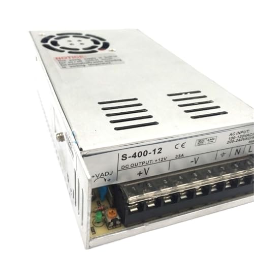 Schaltnetzteil mit Einzelausgang, 400 W, AC-DC-Wandler S-400-75, S-400-12, S-400-24, S-400-36, S-400-48, S-400-15, S-400-27(15V_400W) von MVGASXFON