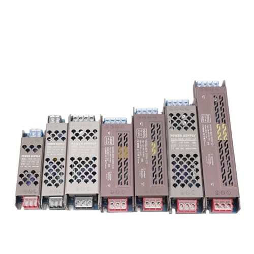 Ultradünner Schaltnetzteil-Transformator AC110-250V auf DC 12V/24V/48V 45W-300W Netzschalteradapter for LED-Lichtstreifen(DC 24V 100W-A) von MVGASXFON