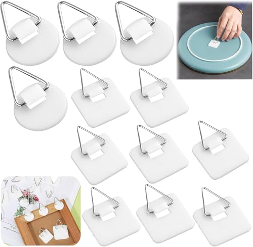 12 Stück Bilderhaken Selbstklebend,Drei Formen Weiß Bildaufhänger Selbstklebend,Mini Klebehaken Bilder Aufhängen Set,Weiß Bilderhaken zum Kleben,für Kleber Klebehaken Bilder und Dekorieren 12 Stück Bilderhaken Selbstklebend,Drei Formen Weiß Bildaufhänger Selbstklebend,Mini Klebehaken Bilder Aufhängen Set,Weiß Bilderhaken zum Kleben,für Kleber Klebehaken Bilder und Dekorieren von MVOLEGDE