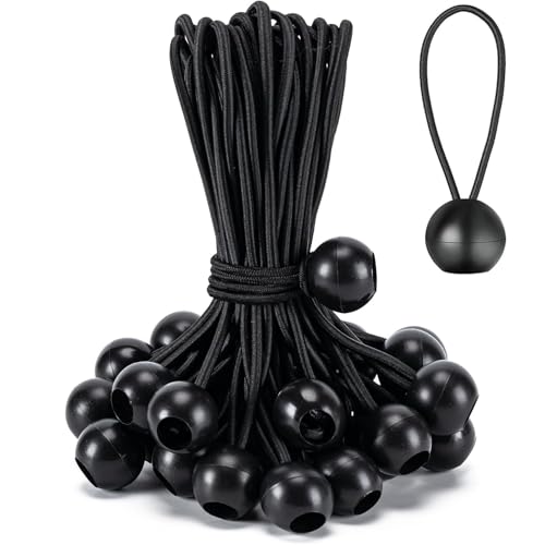 30 Stuck Spanngummis mit Kugel,Schwarz Spanngummis,10cm Robuste Planenspanner,Schwarz Spanngummi mit Kugel,Spanngummi Kurz,für Campingzelten Banner und Zur Alltäglichen Aufbewahrung 30 Stuck Spanngummis mit Kugel,Schwarz Spanngummis,10cm Robuste Planenspanner,Schwarz Spanngummi mit Kugel,Spanngummi Kurz,für Campingzelten Banner und Zur Alltäglichen Aufbewahrung von MVOLEGDE