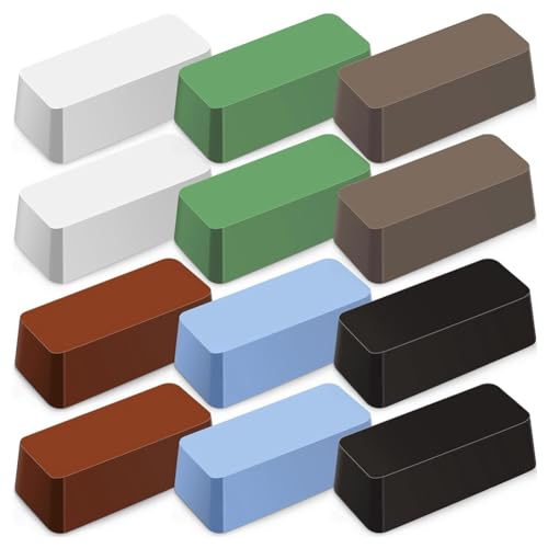 MVOSJFIE 12er-Pack Metallpoliermittel-Set, Je 4 Unzen Poliermittel, Mini-Compound-Jewerers Rouge, 6-Farben-Set von MVOSJFIE