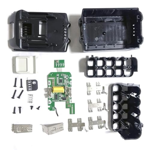 MVOSJFIE 18-V-Akkugehäuse, Ladeschutz-PCB für 18 V 3,0 Ah BL1850B/BL1840B, Schutzplatine, Elektrowerkzeuge für Winkelschleifer, Langlebig, Einfach zu Verwenden von MVOSJFIE