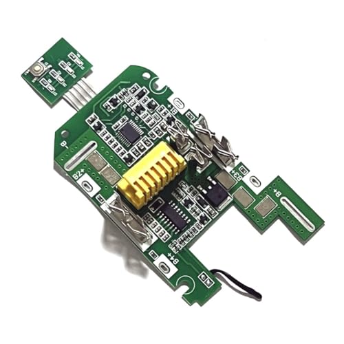 MVOSJFIE Für 18V BL1850B/BL1840B Lithium- -/Schutzplatine Circuit Board Batterieanzeige für Winkelschleifer, Einfach zu Verwenden, Langlebig von MVOSJFIE