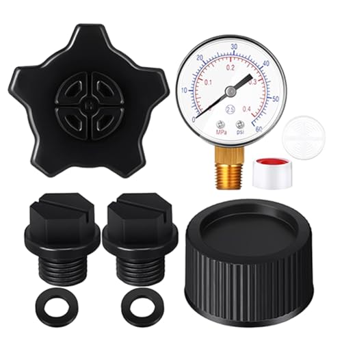 MVOSJFIE Manometer- ECX270861 Ablasskappe für SX180LA Ablasskappe mit Dichtung für SX180HG Pumpenrohrstopfen SPX1700FG Einfache Installation Einfach zu Verwenden MVOSJFIE Manometer- ECX270861 Ablasskappe für SX180LA Ablasskappe mit Dichtung für SX180HG Pumpenrohrstopfen SPX1700FG Einfache Installation Einfach zu Verwenden von MVOSJFIE
