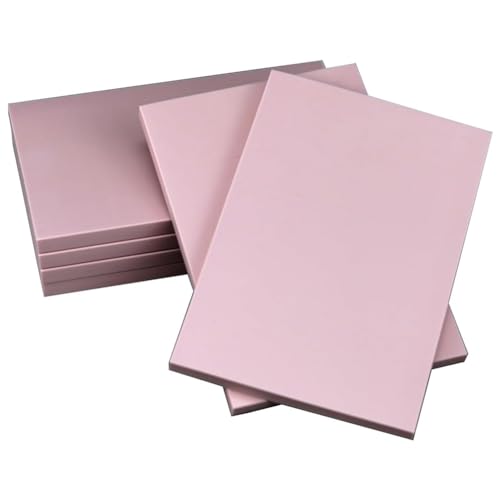 MVOSJFIE Schnitzblöcke, Rosa Gummi-Schnitzblöcke Aus Linoleum für Druckgrafik und Mehr Kunsthandwerk, 6 Stück MVOSJFIE Schnitzblöcke, Rosa Gummi-Schnitzblöcke Aus Linoleum für Druckgrafik und Mehr Kunsthandwerk, 6 Stück von MVOSJFIE