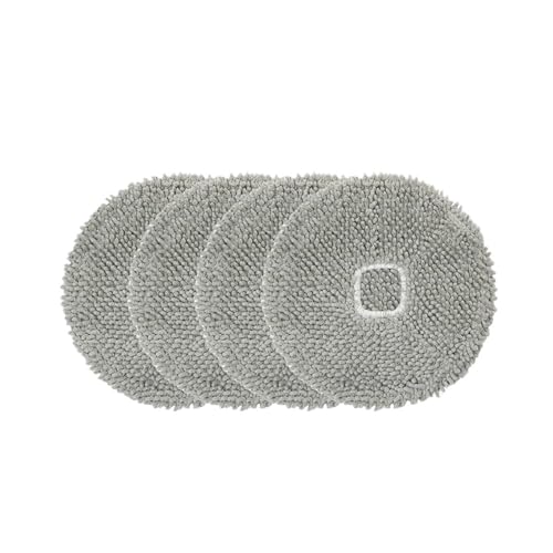 MVSPBKAF Ersatz-Mopp-Set – 4er-Pack Waschbare Und Wiederverwendbare Mopps, Kompatibel Mit Lefant T1 Roboter-Staubsauger, Staubsaugerzubehör von MVSPBKAF