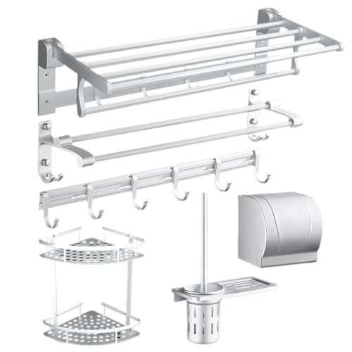 MVUYO FMURY Aluminiumregal-Set, nicht gestanzt, Wandmontage von MVUYO