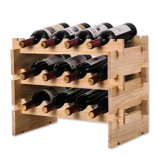 MVUYO Klassischer Weinflaschenhalter aus Holz zum Selbermachen MVUYO Klassischer Weinflaschenhalter aus Holz zum Selbermachen von MVUYO