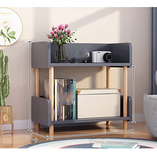 MVUYO Schlichtes Bücherregal vom Boden bis zur Decke, schlichtes Wohnzimmer, mehrschichtiges Regal, platzsparend, Grundschule (C) von MVUYO