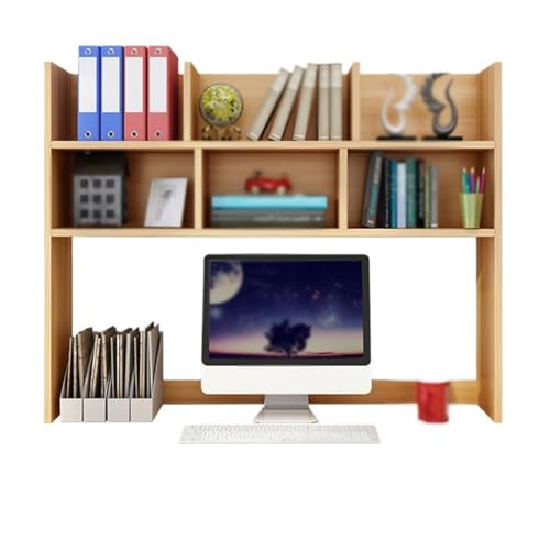 MVUYO Studenten-Bücherregal, Computerregal, Schreibtisch-Bücherregal, Aufbewahrungsregal von MVUYO
