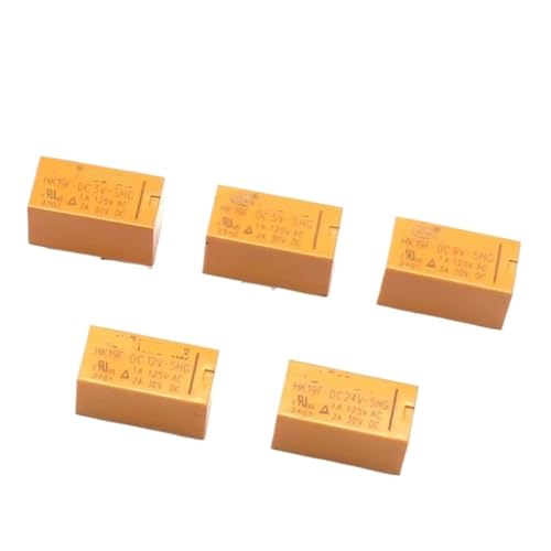 【5-1PCS】Relay HK19F-DC3V-SHG HK19F-DC5V HK19F-DC12V-SHG HK19F-DC24V-SHG HK19F-DC24V-SHG HK19F 3V 5V 9V 12V 24V 8PIN 2A Relays(1PCS,HK19F-DC3V-SHG) von MVXJJMKUF