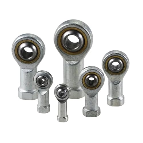 SI5 6 8 10 12 14 16 18 20 22 25 28 30TK mm M5 M6 M8 M10 M12 fish eye male female left right thread rod end bearing ball joint(SI5TK (20pcs) right) von MVXJJMKUF