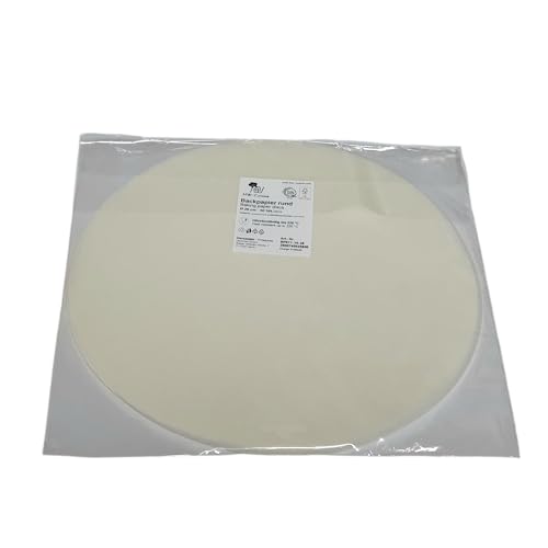 Backpapier rund 28cm, Made in Germany, 50 Blatt Backpapier rund 28cm, Made in Germany, 50 Blatt von MW-Cuisine