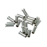 HAUPA 100 Stück Aderendhülsen verzinnt, 0,75mm², 6mm lang, Silber, Ringkabelschuh, Crimp von HAUPA
