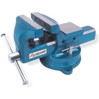 Unicraft Schraubstock Spannweite min, 125 mm, Spannbacken wechselbar, 6350125 von MW TOOLS